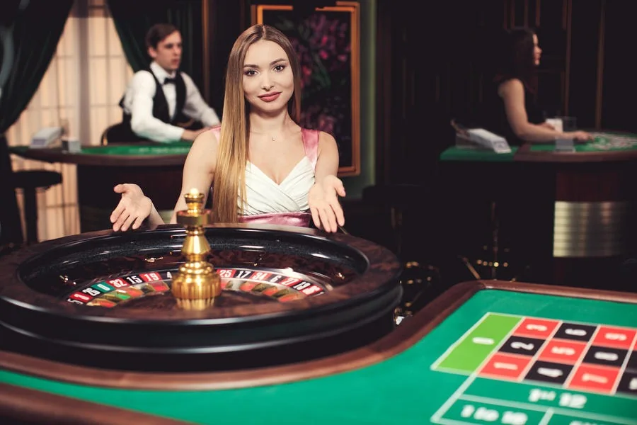 Tampilan permainan kasino live pada perangkat mobile